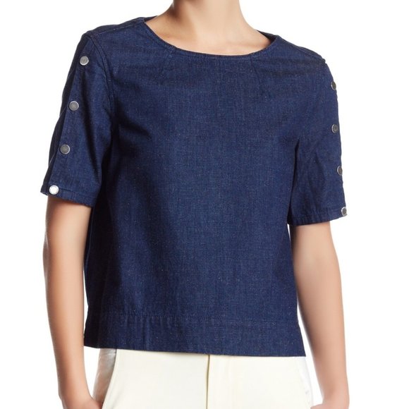 MARC by MARC JACOBS denim top - Picture 2 of 9